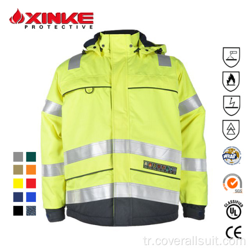Madencilik Endüstrisi İçin Yangına Dayanıklı Madencilik Ceketi